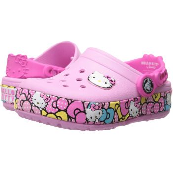 Saboti Crocs Crocslights de culoare roz pentru copii in colectia ShopAlert.ro