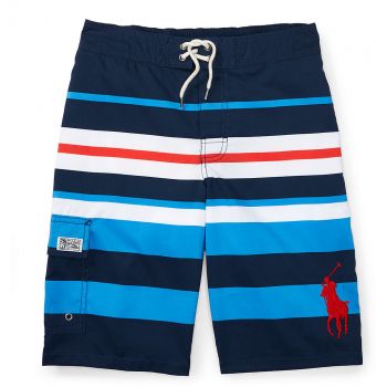 Sort de baie copii Ralph Lauren multicolor, pentru baieti pe ShopAlert