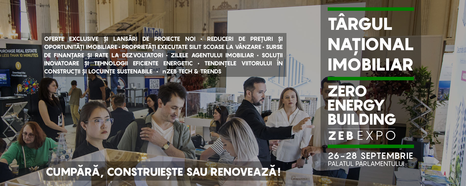 TNI &amp; ZEB Expo &ndash; Interes Crescut pentru Locuin&#539;e Noi &#537;i Eficien&#539;&#259; Energetic&#259;